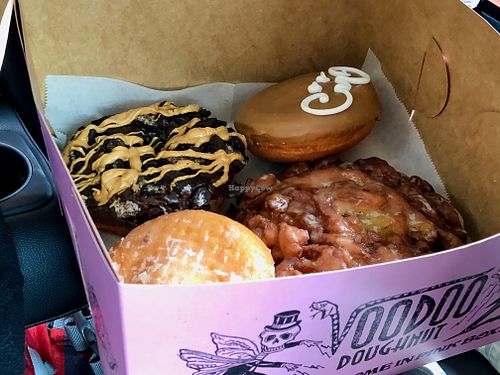 a little bit of everything at Voodoo Doughnut in Portland