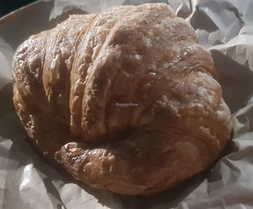 Vegan croissant at Pink Lane Bakery - Acorn Rd in Newcastle Upon Tyne