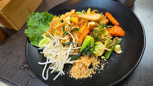 Pad Thai 😋 at Little Thai by Bee in Outlying Islands