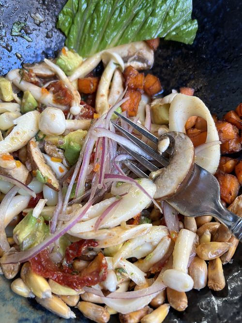 Ceviche  at Ōkami in Miami