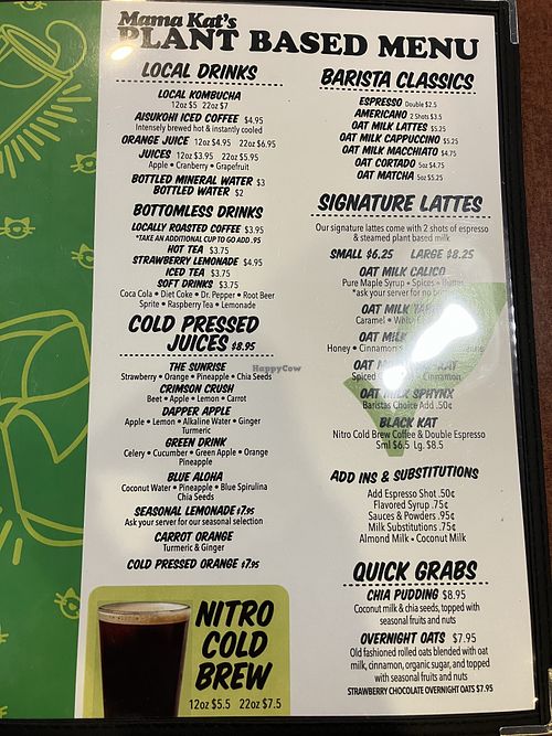   at Mama Kat's Restaurant in San Marcos