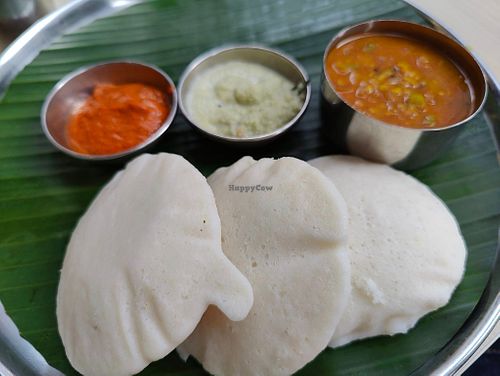 idly set at Annalakshmi Cafe in Central Singapore