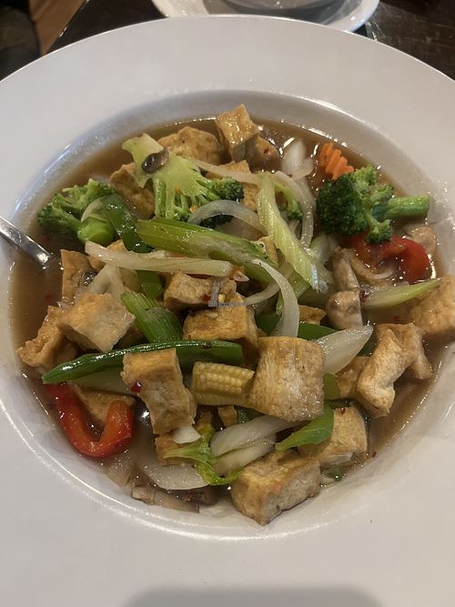 Mixed Veggies & tofu  at Indochine Downtown in Jacksonville