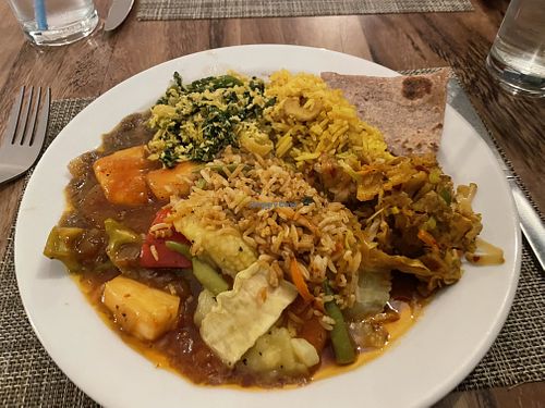 Mixture from buffet  at Ayubowan Restaurant - Halifax in Halifax