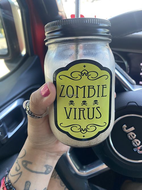 Vivochata Zombie Virus Vibes To-Go! • A Tad on the Sweet Side Today  at Vivoz in Hayward