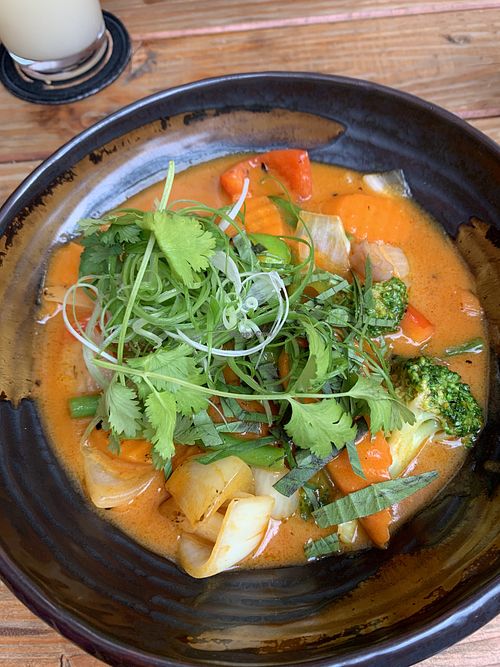 Scharfes, Rotes Gemüsecurry  at Saigon in Werther