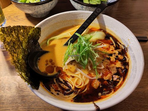 Vegane Tantan Ramen at Kirigami in Leipzig