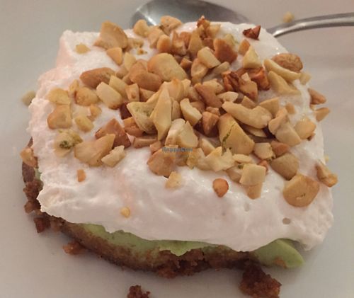 vegan key lime pie at San Chez Bistro in Grand Rapids