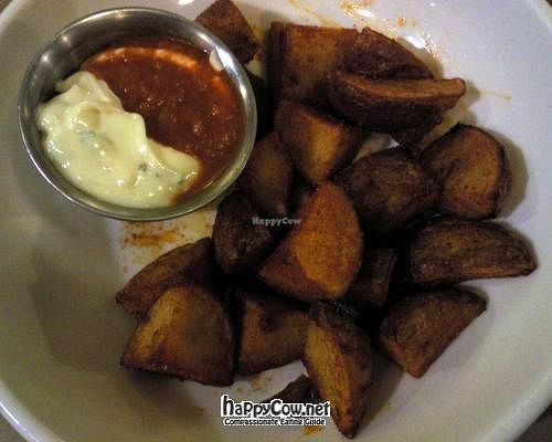 patatas bravas at San Chez Bistro in Grand Rapids