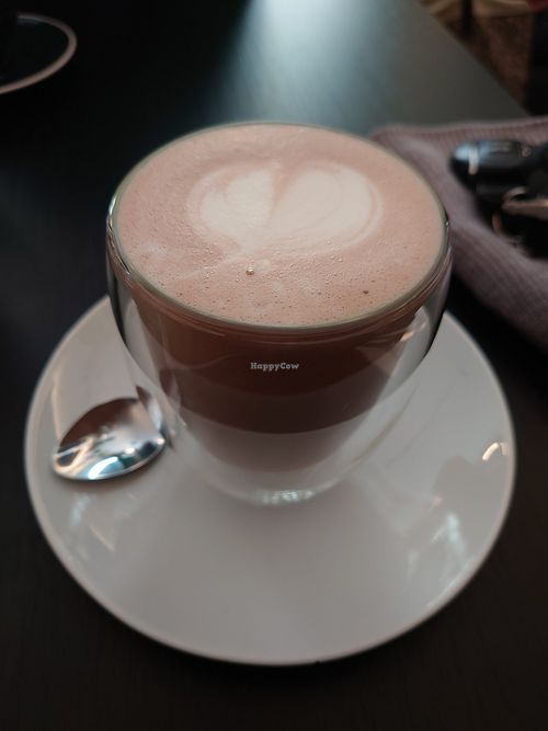 Hot cocoa at Café Naiv in Innsbruck