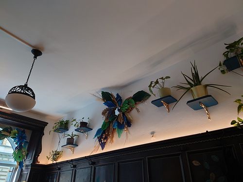 Decor at Café Naiv in Innsbruck