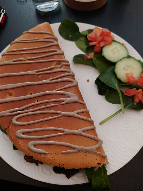 Omelette at Café Naiv in Innsbruck