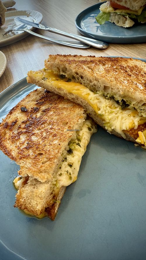 Cheese Sando!  at Feast & Fallow in Vancouver