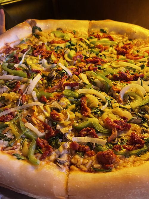   at Satchel's Pizza in Gainesville