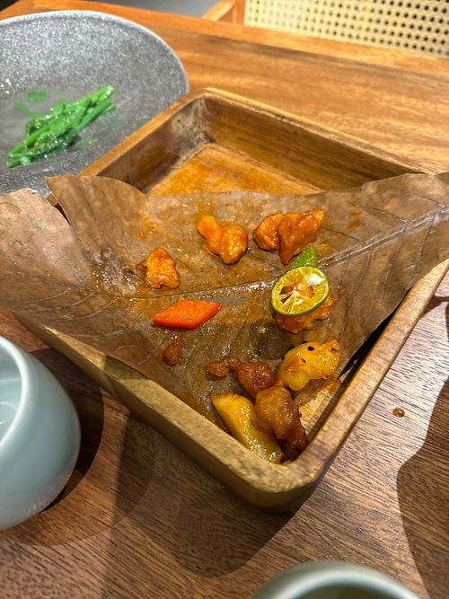   at Gomanda Fusion Vegetable Cuisine 咕曼嗒·融合蔬食料理 in Xiamen
