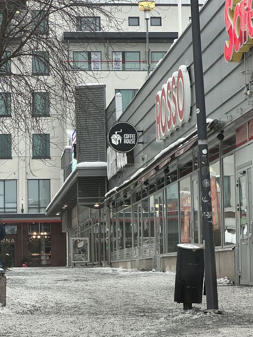 Outside  at Rosso in Rovaniemi