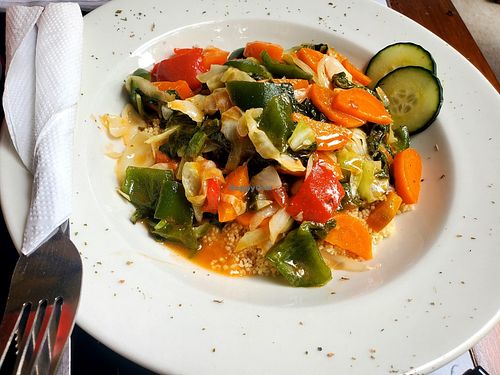 Couscous vegetables at Café Zoo - La Marmite Royale in Windhoek