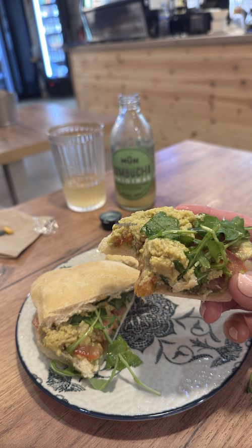 Non egg  #Veganuary at We The North Specialty Coffee in Tenerife