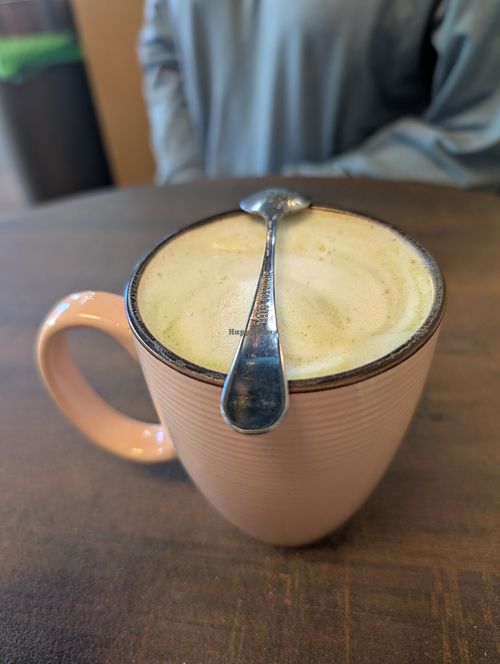 matcha latte  at Snapdragon Tea in Albuquerque