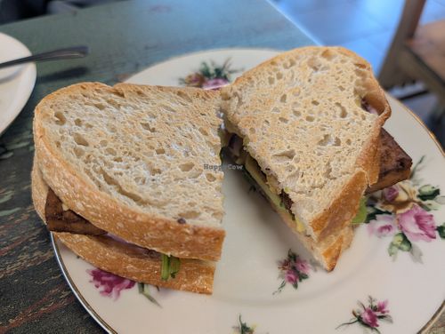marinated tofu at Snapdragon Tea in Albuquerque