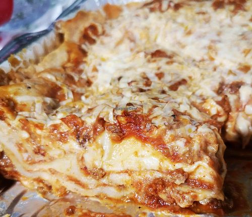 Lasagne at Piantala Vegan Cuisine in Spearwood