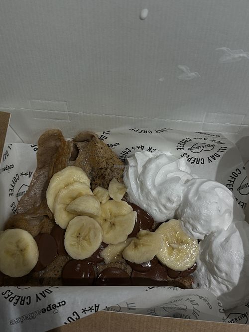 vegan banana split   at LTN - Crepe Affaire - NT in Luton