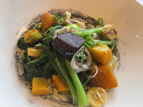 Vegan vegetable curry  at Ama Ama Restaurant in Kapolei