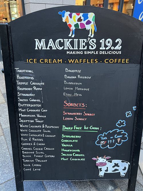   at Mackie's 19.2 in Aberdeen