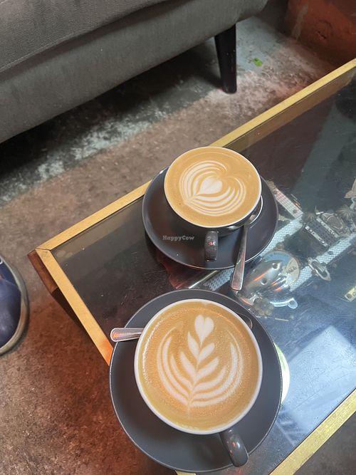 Latte with oat milk  at Bolthole in Hastings