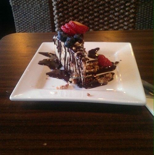 cookies and cream cheesecake! at Be Raw Food and Juice in Dallas