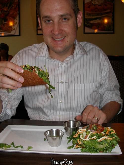 Rawko Tacos are yummy! at Be Raw Food and Juice in Dallas