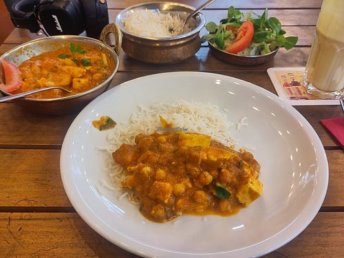Simple tasty food at Mezban in Berlin