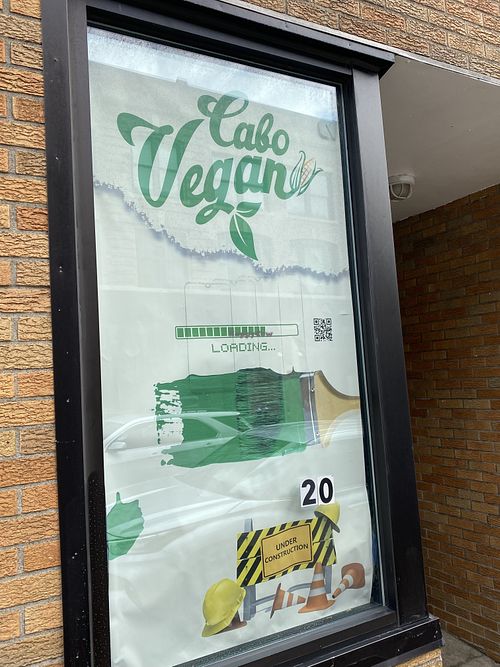 Under construction  at Cabo Vegan in Brockton