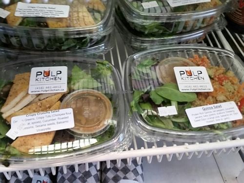 to go meals at Pulp Kitchen in Toronto