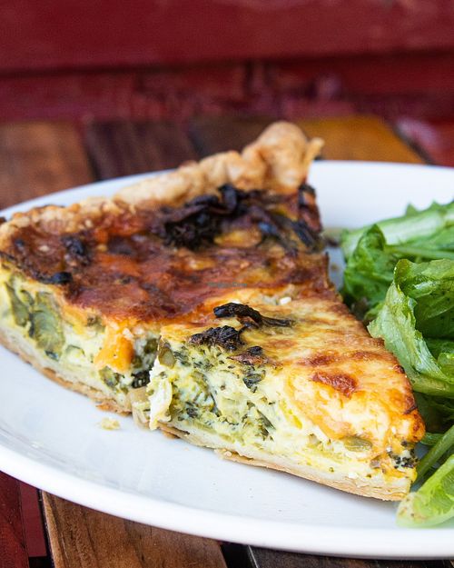 Daily Quiche (Changes weekly) Call us to check out the flavor of the day and treat yourself to a slice of something delicious!  at Barbette in Minneapolis
