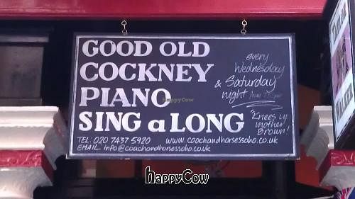  at Norman's Coach and Horses in London