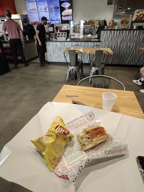   at Capriotti's Sandwich Shop in Bentonville