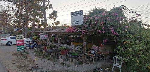 Outside Restaurant at Mon and Kurt's Restaurant in Chiang Dao