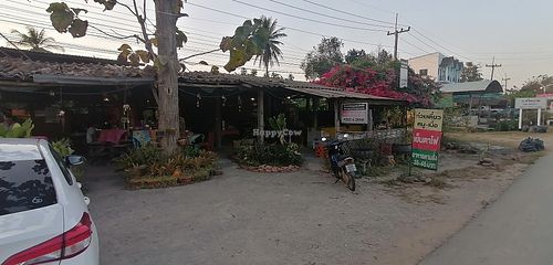 Outside Restaurant at Mon and Kurt's Restaurant in Chiang Dao