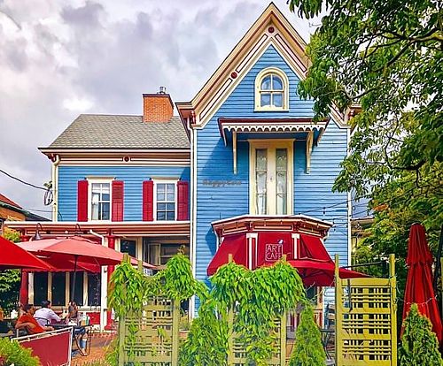 Exterior at Art Cafe in Nyack