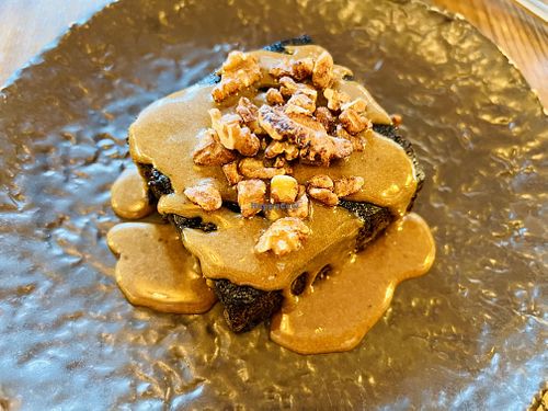 Cauliflower brownie   at Honest Greens - Chiado in Lisbon