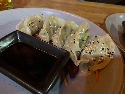Dumplings   at Umi Vegan in Berlin