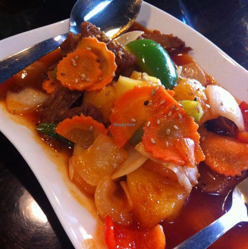 dish at Loving Vegan in Albuquerque