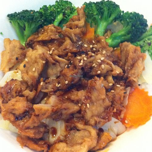 dish at Loving Vegan in Albuquerque