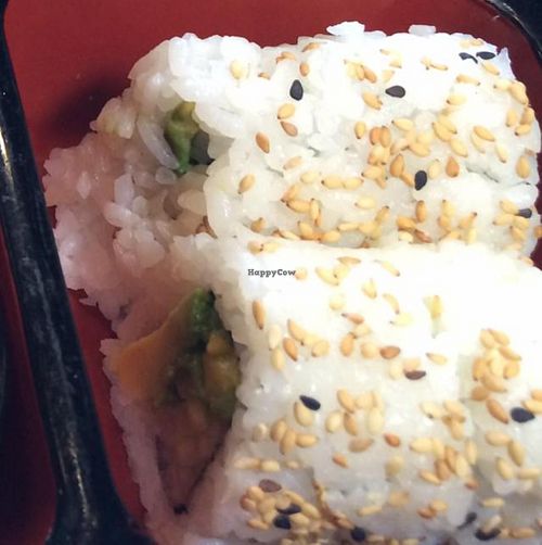 avocado roll 2 at Loving Vegan in Albuquerque