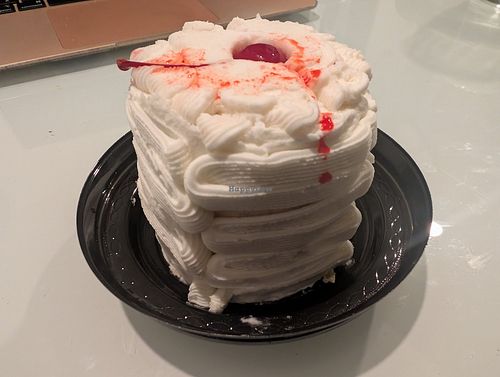 Vanilla cake at Pan Gabriel - Américas in Guadalajara