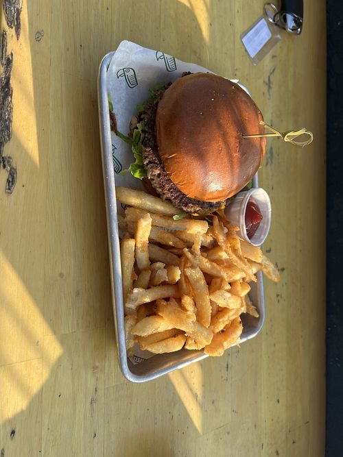   at Green Cheek Beer Co in Huntington Beach