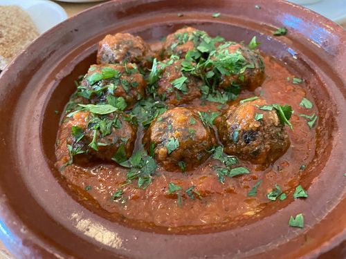 Main dish at Alma Kitchen & Coffee in Tangier