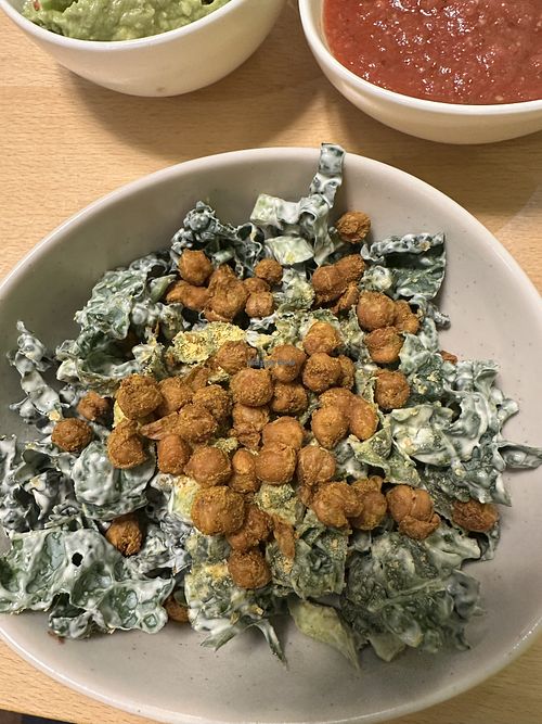 Kale Caesar salad  at Laughing Planet - Willamette St in Eugene
