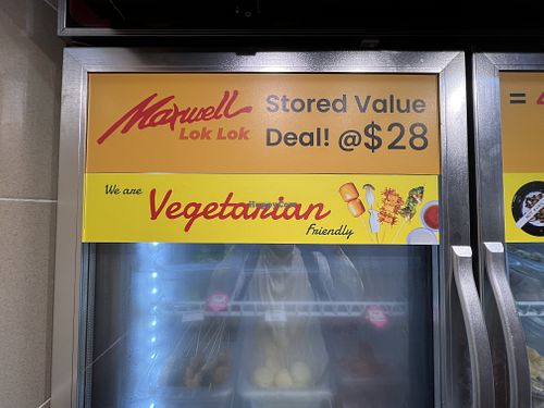 They deep fry in separate oil   at Maxwell Lok Lok in Central Singapore